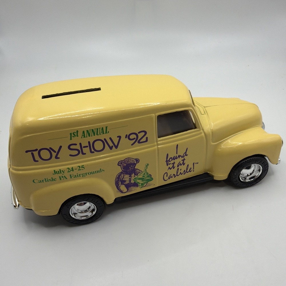 ERTL 1950 Chevy Panel Truck Bank, Carlisle‎ 1st Toy Show 92 - #2891 ,1/25